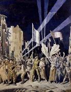 Sir William Orpen Armistice Night,Amiens Norge oil painting reproduction